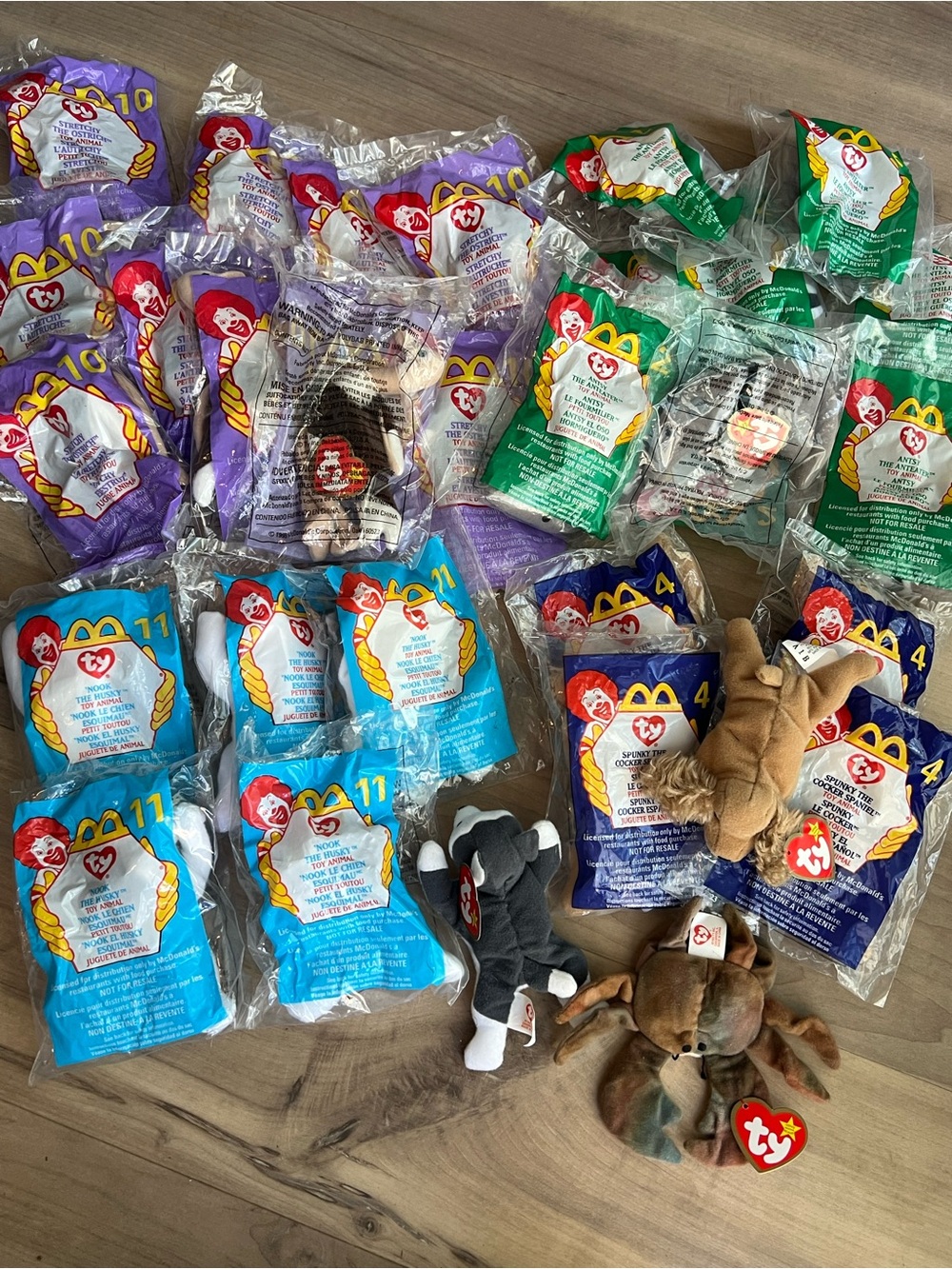 Ty Beanie Babies McDonald's Kids Toys Plush Collection - total of 30